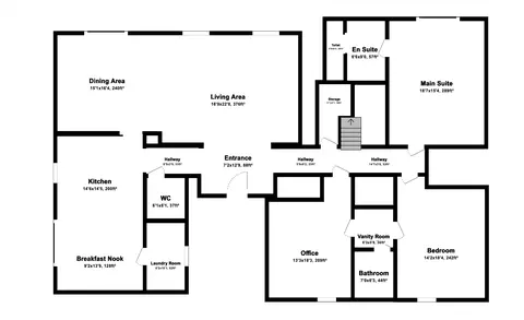 Floorplan - 7 Hampton Cir, Niceville, FL 32578 photo 1 of 2