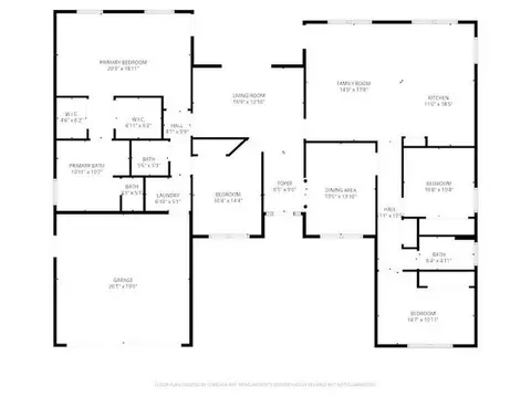 Floorplan - 3720 Bay Tree Rd, Lynn Haven, FL 32444 photo 1 of 1