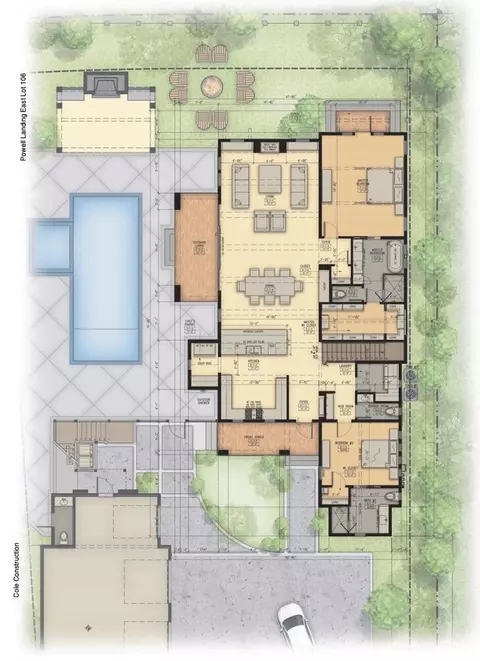 Floorplan - 467 Pollard Cv E #LOT 106, Watersound, FL 32461 photo 1 of 2