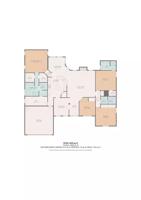 Floorplan - 105 Par Ct, Crestview, FL 32536 photo 1 of 1