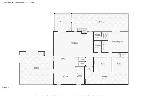 210 Shell Dr, Crestview, FL 32536