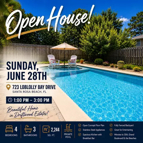 723 Loblolly Bay Dr, Santa Rosa Beach, FL 32459