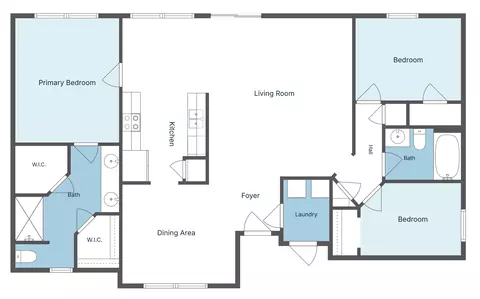Floorplan - 109 Louise Dr, Crestview, FL 32536 photo 1 of 1