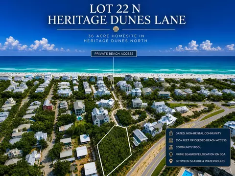 lot22 N Heritage Dunes Ln, Santa Rosa Beach, FL 32459