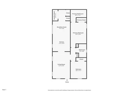 Floorplan - 5431 Bayleaf Dr, Crestview, FL 32539 photo 1 of 1