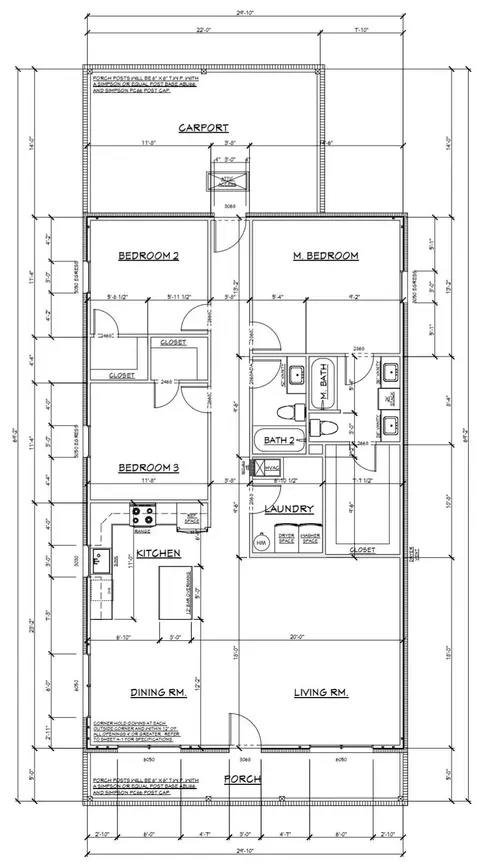 Floorplan - 523 Brackin St, Crestview, FL 32539 photo 1 of 1