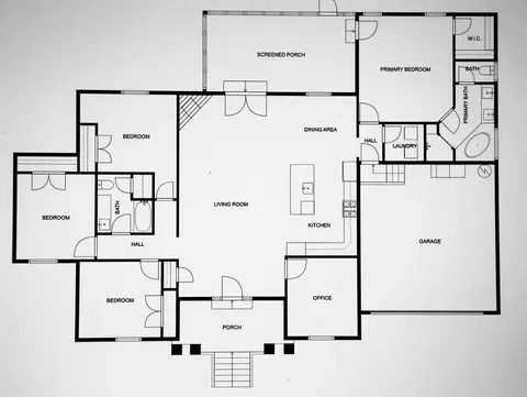 Floorplan - 101 Alicia Dr, Crestview, FL 32536 photo 1 of 1