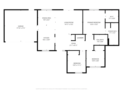 Floorplan - 314 Feldon Dr, Crestview, FL 32536 photo 1 of 1