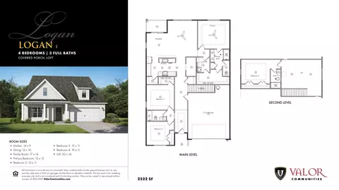 Floorplan - 308 Sagebrush Dr, Freeport, FL 32439 photo 1 of 1