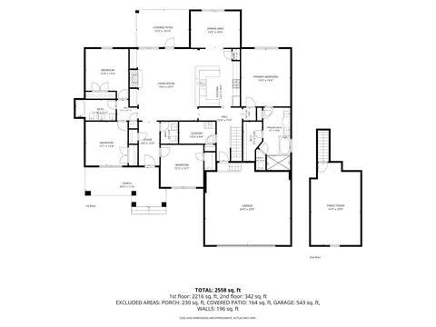Floorplan - 6008 Trestle St, Crestview, FL 32536 photo 2 of 2