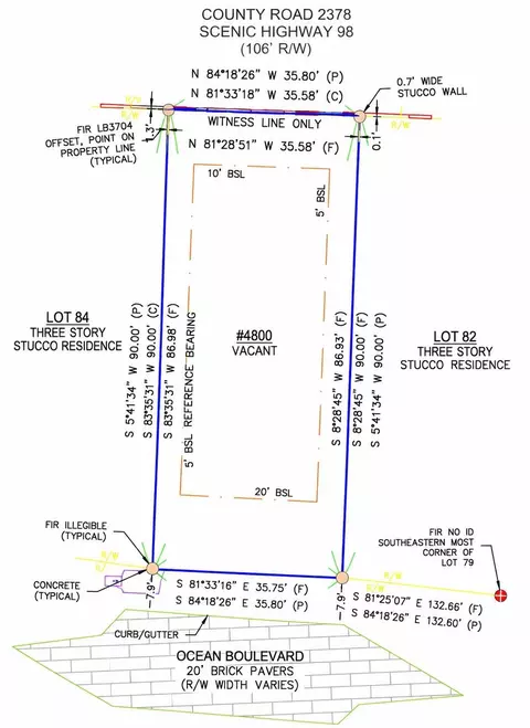 lot83 Ocean Blvd, Destin, FL 32541