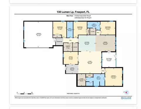 Floorplan - 130 Lumen Loop, Freeport, FL 32439 photo 1 of 2