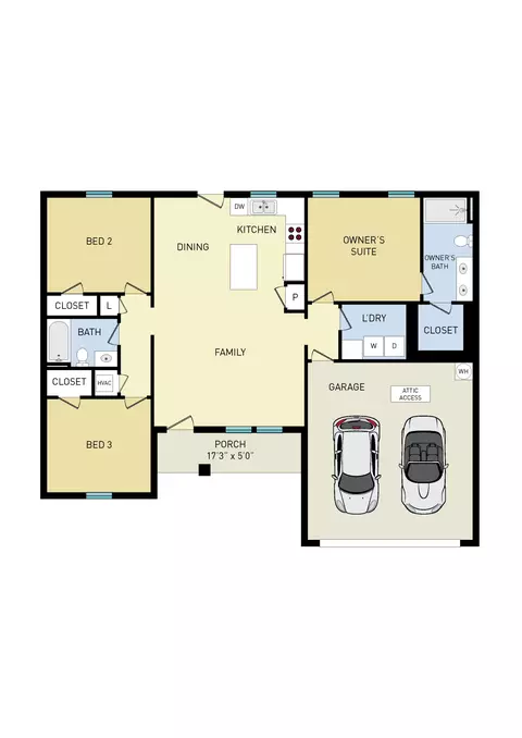 Floorplan - 6139 Mildreds Way, Crestview, FL 32539 photo 1 of 1