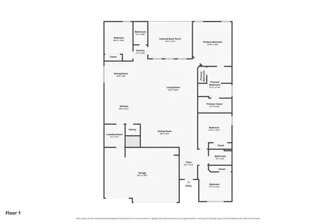 Floorplan - 2456 Dakota Way, Crestview, FL 32536 photo 1 of 1