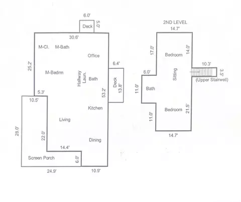 Floorplan - 599 Third Ave, Destin, FL 32541 photo 1 of 2