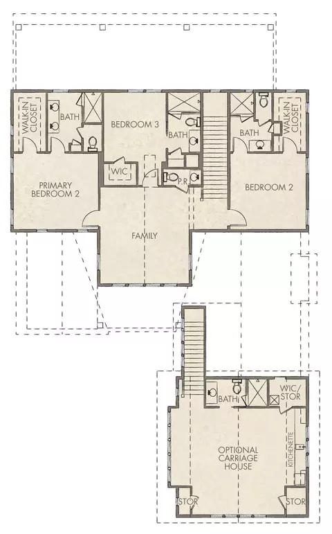 Floorplan - 278 Pollard Cv E #LOT 122, Watersound, FL 32461 photo 2 of 2