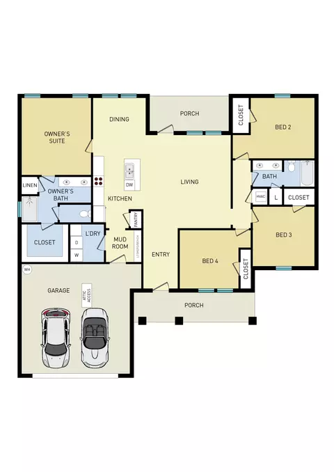 Floorplan - 6116 Mildreds Way, Crestview, FL 32539 photo 1 of 1