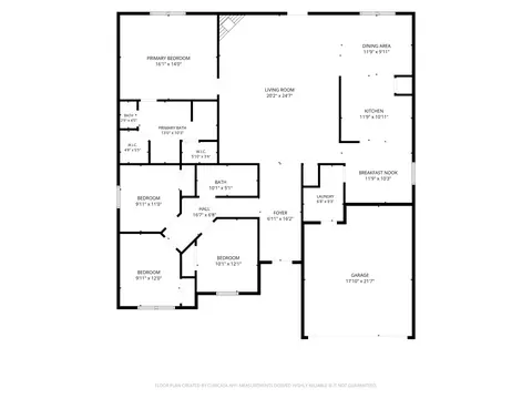Floorplan - 101 Conquest Ave, Crestview, FL 32536 photo 1 of 1