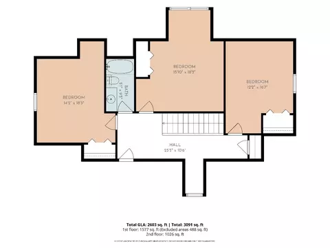 Floorplan - 1457 Mill Creek Dr, Baker, FL 32531 photo 3 of 4