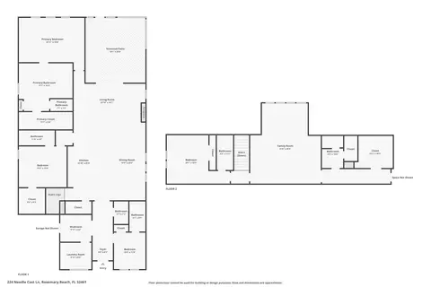 Floorplan - 224 Needle Cast Ln, Watersound, FL 32461 photo 3 of 6