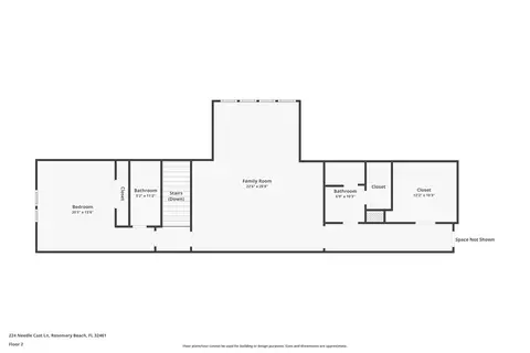 Floorplan - 224 Needle Cast Ln, Watersound, FL 32461 photo 2 of 6