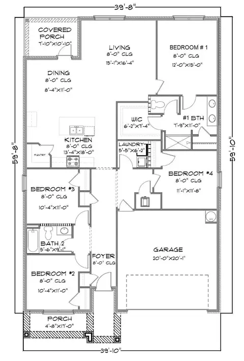 Floorplan - 6583 Stonefly Dr, Milton, FL 32583 photo 1 of 1