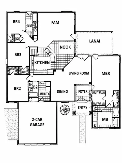 Floorplan - 5925 Wind Trace Rd, Crestview, FL 32536 photo 2 of 2