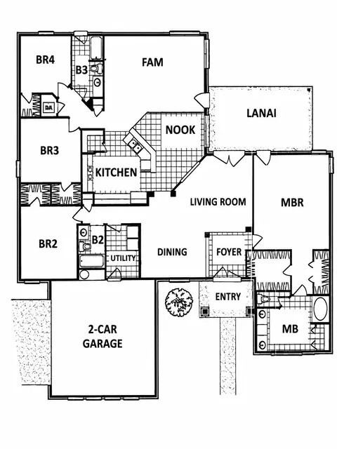 Floorplan - 5925 Wind Trace Rd, Crestview, FL 32536 photo 1 of 2