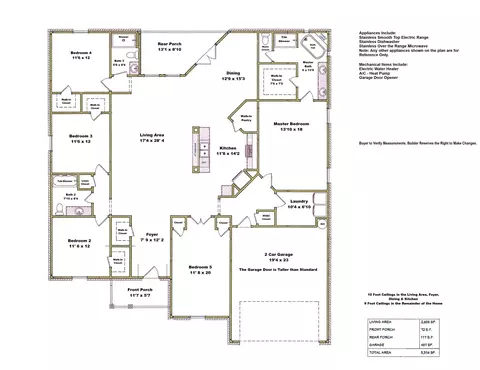 Floorplan - 4640 Chanteuse Pkwy, Crestview, FL 32539 photo 1 of 1