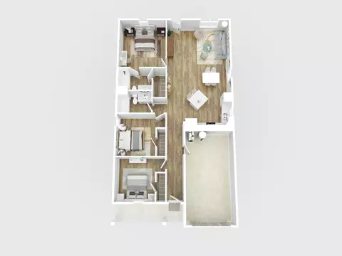 Floorplan - 5432 Bayleaf Dr, Crestview, FL 32539 photo 2 of 2