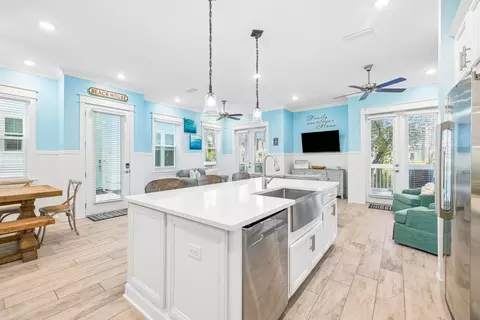 Kitchen - 53 E Pine Lands Loop UNIT A, Inlet Beach, FL 32461 photo 5 of 5