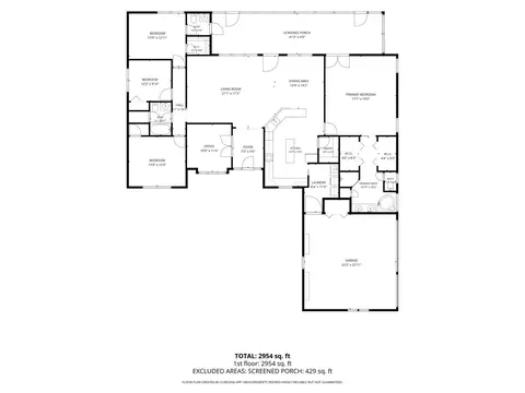 Floorplan - 5808 S Mosley Ln, Crestview, FL 32539 photo 1 of 1