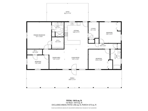 Floorplan - 4568 Yellow Bluff Rd, Crestview, FL 32539 photo 1 of 1