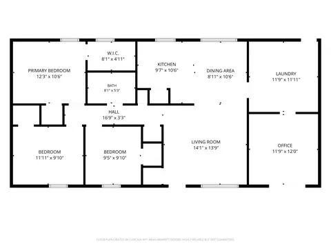 Floorplan - 3080 Oak St, Crestview, FL 32539 photo 2 of 2