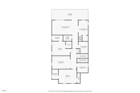 Floorplan - 447 E Pollard Cv, Watersound, FL 32461 photo 2 of 4