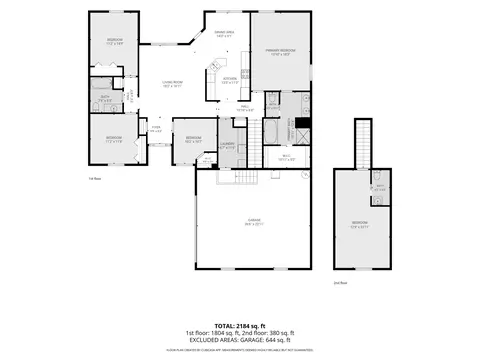 Floorplan - 815 Wild Egret Ln, Crestview, FL 32536 photo 3 of 3
