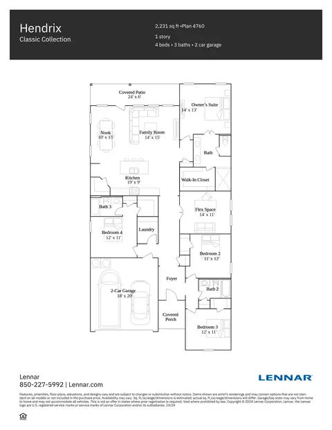 Floorplan - 53 Old Bridge Rd #HS C2, Freeport, FL 32439 photo 1 of 1