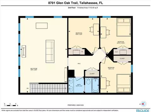 Floorplan - 8701 Glenoak Trl, Other, FL photo 3 of 3