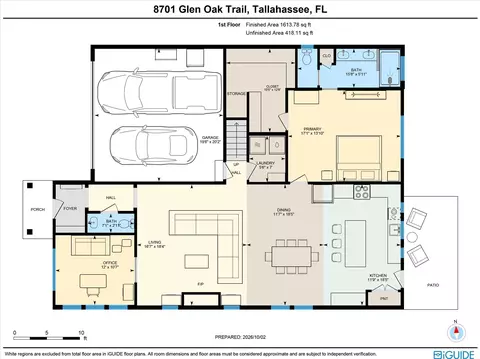 Floorplan - 8701 Glenoak Trl, Other, FL photo 2 of 3