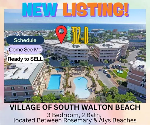 10343 E County Hwy 30a #312D, Inlet Beach, FL 32461