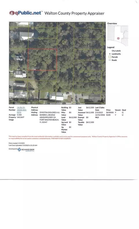 Nnn Jp Lane, Santa Rosa Beach, FL 32459