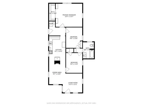Floorplan - 383 N Booker St, Crestview, FL 32536 photo 2 of 2