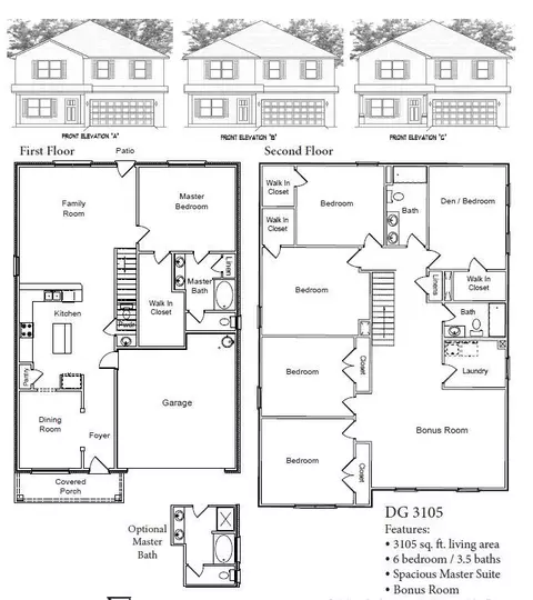 Floorplan - 231 Baycliff Dr, Crestview, FL 32536 photo 1 of 1