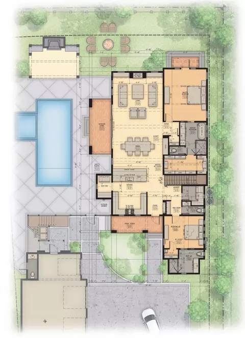 Floorplan - 579 Pollard Cv E #LOT 115, Watersound, FL 32461 photo 1 of 3
