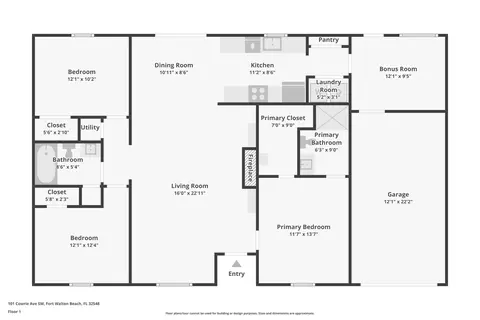 101 SW Cowrie Ave, Fort Walton Beach, FL 32548