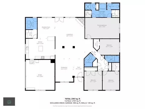 Floorplan - 2145 Hagood Loop, Crestview, FL 32536 photo 2 of 2