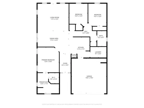 Floorplan - 109 Ridgeway Cir, Crestview, FL 32536 photo 1 of 1