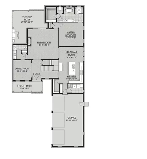 Floorplan - 59 W Perseverance Pt, Freeport, FL 32439 photo 1 of 1