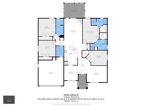Floorplan - 210 Citadel Ln, Crestview, FL 32539 photo 1 of 1