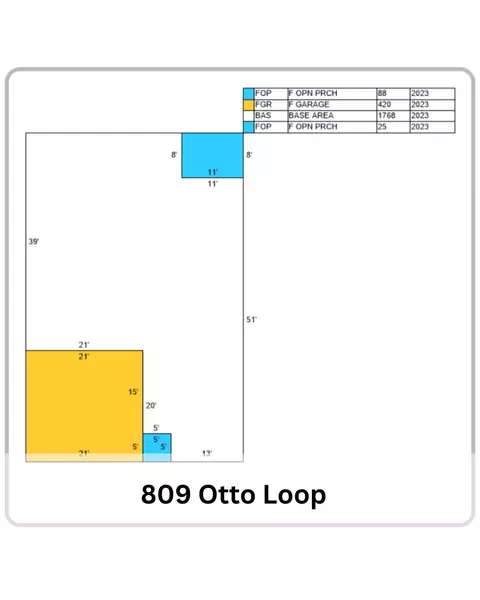 Floorplan - 809 Otto Loop, Crestview, FL 32539 photo 1 of 1